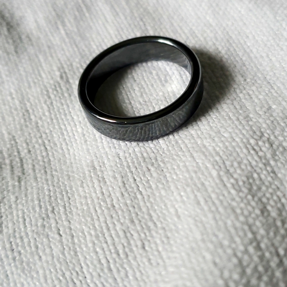Hematite Ring unisex